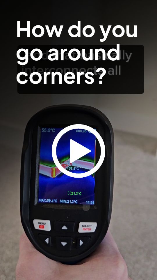 How do you go round corners?